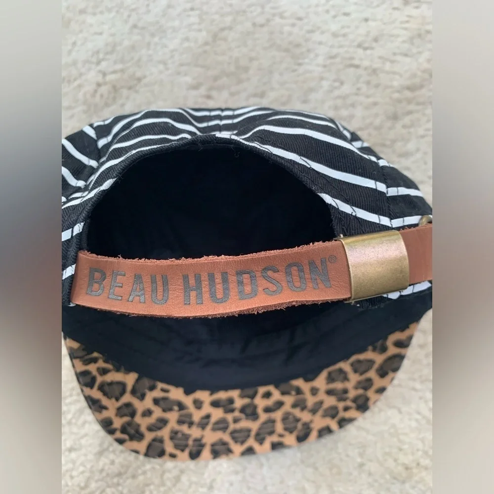 Beau Hudson Toddler Mixed Print Leopard Hat